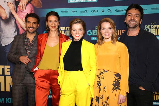 Elyas M Barek, Jessica Schwarz, Jella Haase, Karoline Herfurth and Bora Dagtekin at the special screening of the feature film Das perfekte Geheimnis at the Astor Film Lounge Hafen City Hamburg, 29 10 2019 Foto:xH.xHartmannx xFuturexImage