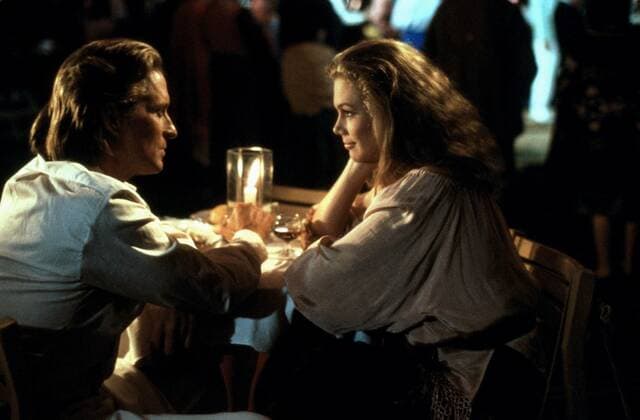 Michael Douglas, Kathleen Turner Characters: Jack T. Colton,Joan Wilder Film: Romancing The Stone (1984) Director: Robert Zemeckis 30 March 1984  Copyright: MaryxEvansxAFxArchivex20xCenturyxFox 12465435 editorial use only
