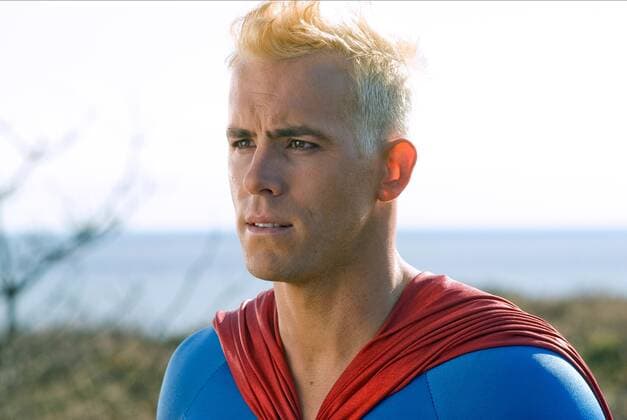 Ryan Reynolds Characters: Captain Excellent Film: Paper Man (2009) Director: Kieran & Michele Mulroney 15 June 2009 Paper Man movie image Ryan Reynolds  Copyright: MaryxEvansxAFxArchivexMpixMediaxGroup 12674776 editorial use only