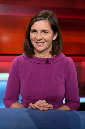 Katrin Göring Eckardt on the ARD talk show hard but fair at Studio Adlershof Berlin, 04 11 2019 Foto:xT.xBartillax xFuturexImage