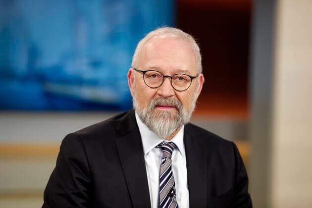 Herfried Münkler 2019 11 10, Berlin, Germany Herfried Münkler, political scientist and author, guest of Anne Will on First German Television Topic of the panel discussion Half time for the GroKo achieved a lot, missed a lot