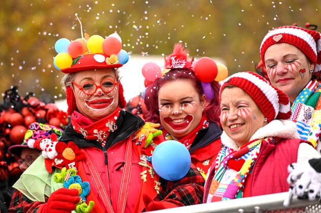 Jecken at the opening of the Cologne Carnival on the Heumarkt Cologne, 11 11 2019 Foto:xJ.xKrickx xFuturexImage