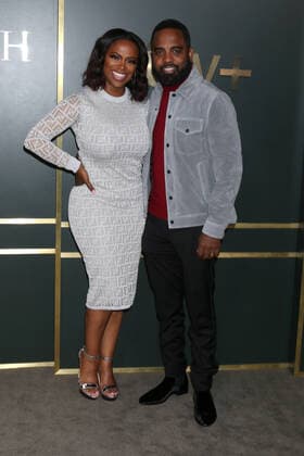 November 11, 2019, Beverly Hills, CA, USA: LOS ANGELES - NOV 11: Kandi Burruss, Todd Tucker at the Truth Be Told Premiere Screening at Samuel Goldwyn Theater on November 11, 2019 in Beverly Hills, CA Beverly Hills USA - ZUMAb170 20191111_zap_b170_151 Copyright: xKayxBlakex
