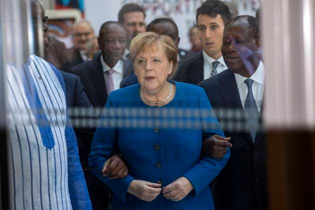 Germany, Berlin, Haus der Wirtschaft, Compact with Africa Conference, Federal Chancellor Angela Merkel CDU, 19 11 2019