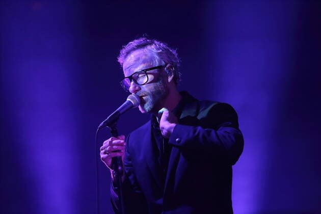 Matt Berninger of the band The National at a concert in the Columbiahalle in Berlin, 26 November 2019 Concert of The National in Berlin