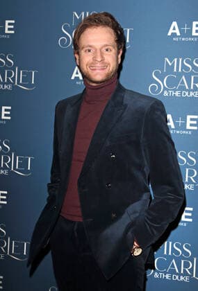 December 3, 2019, London, United Kingdom: Andrew Gower attends the Miss Scarlet and the Duke World Premiere TV screening at the St. Pancras Renaissance Hotel in London. London United Kingdom - ZUMAs197 20191203_zaa_s197_056 Copyright: xKeithxMayhewx xSopaxImagesx