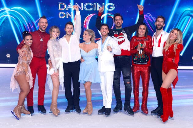 Amani Fancy, Eric Stehfest, Lina Larissa Strahl, Joti Polizoakis, Ramona Elsner, Joey Heindle, David Vincour, Nadine Angerer, Andre Hamann and Stina Martini in the 5 live shows of the second season of the Sat 1 Show Dancing on Ice at MMC Studios Cologne, 06 12 2019 Foto:xC.xHardtx xFuturexImage