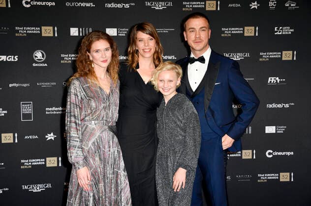 Lisa Hagmeister, Nora Fingscheidt, Helena Zengel and Albrecht Schuch at the award ceremony of the 32 European Film Prize 2019 in the Haus der Berliner Festspiele Berlin, 07 12 2019 Foto:xF.xKernx xFuturexImage