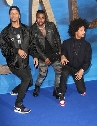 December 13, 2019, London, United Kingdom: Larry Bourgeois, Jason Derulo and Laurent Bourgeois attend the Cats film photocall at the Corinthia Hotel in London. London United Kingdom - ZUMAs197 20191213_zaa_s197_124 Copyright: xKeithxMayhewx