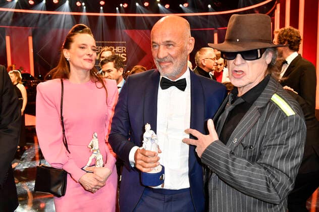 Anne Ratte Polle, Heiner Lauterbach and Udo Lindenberg at the presentation of the 41 Bavarian Film Prize 2019 in the Prinzregententheater Munich, 17 01 2020 Foto:xF.xKernx xFuturexImage