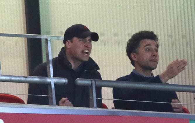 Bilder des Jahres 2020, Entertainment 03 März Entertainment Bilder des Tages Prince William, Duke of Cambridge, at the Carabao Cup Final match Aston Villa v Manchester City, at Wembley Stadium, London, UK, on March 1, 2020. **Editorial use only, license required for commercial use. No use in betting, games or a single club league player publications**