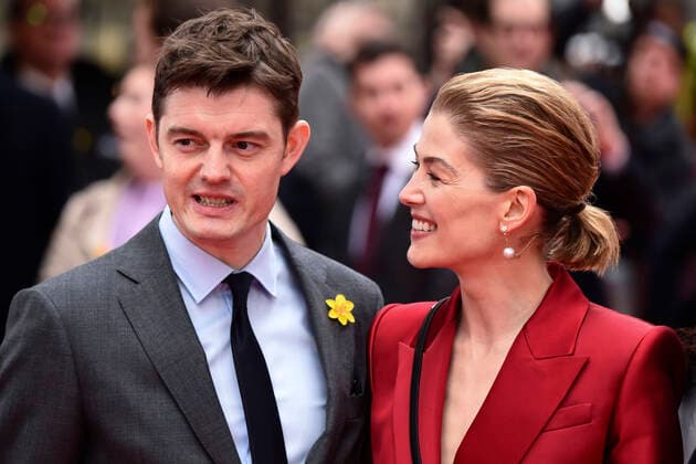 Sam Riley and Rosamund Pike at the premiere of the feature film Radioactive Marie Curie Elements of Life at Curzon Mayfair London, 08 03 2020 Foto:xS.xVasx xFuturexImage