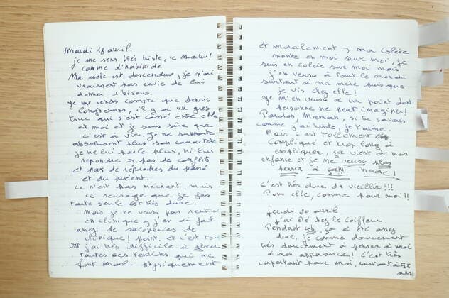 Pieces of evidence pictured during the jury composition for the assize trial of Genevieve Hayet from Lasne before the Assize Court of Brussels, for the murder of her mother who was 84 years old, on Monday 09 March 2020.  VIRGINIExLEFOUR 2486959