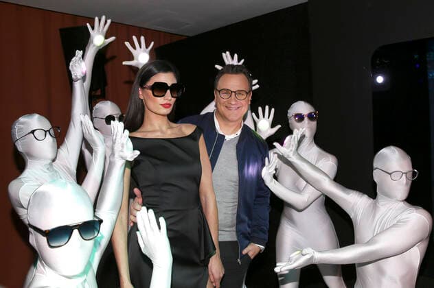Guido Maria Kretschmer with models at the launch of the new eyewear collection by Guido Maria Kretschmer and Edel Optics at the Hamburger Ding on the Reeperbahn Hamburg, 09 03 2020 Foto:xH.xHartmannx xFuturexImage