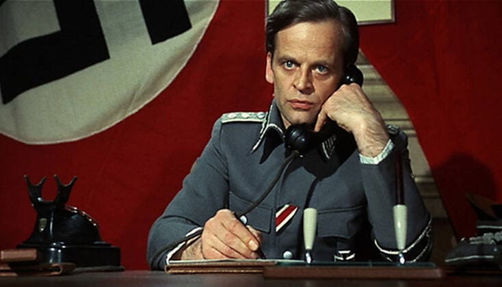 CHURCHILL S LEOPARDS, (aka I LEOPARDI DI CHURCHILL, aka COMMANDO ATTACK, aka THE DIRTY DAM BUSTERS), Klaus Kinski, 1970 Courtesy Everett Collection !ACHTUNG AUFNAHMEDATUM GESCHÃ„TZT! PUBLICATIONXNOTxINxCANxCHNxFRAxITAxJPNxNORxPOLxRUSxESPxUKxUSA Copyright: xCourtesyxEverettxCollectionx MCDCHLE EC001