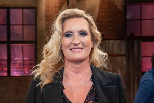 Claudia Kleinert at the WDR Talk Kölner Treff on 13 03 2020 in Cologne WDR Talk Kölner Treff Broadcast 13 03 2020