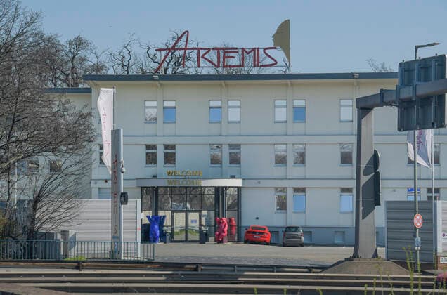 Berlin in times of Corona crisis, 25 03 2020 Here brothel Artemis has closed, Westend, Charlottenburg, Berlin, Germany