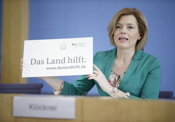 Federal Minister of Agriculture Julia Kloeckner, CDU, at a press conference on the corona crisis Berlin, 26 03 2020 Berlin Germany Copyright: xThomasxImo photothek.netx