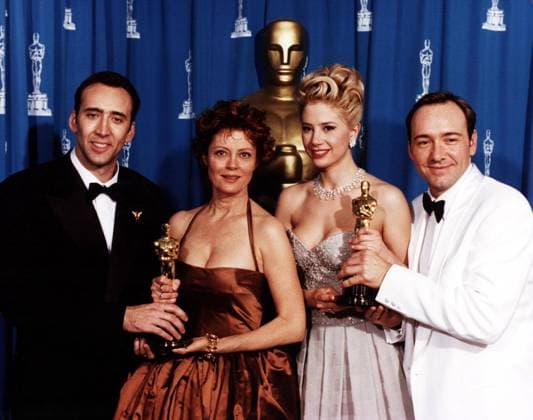 Actress, DEAD MAN WALKING , MIRA SORVINO Best Supporting Actress, MIGHTY APROHDITE and KEVIN SPACEY Actor, THE USUAL SUSPECTS , 1997 Courtesy Everett Collection !ACHTUNG AUFNAHMEDATUM GESCHÃ„TZT! PUBLICATIONXNOTxINxCANxCHNxFRAxITAxJPNxNORxPOLxRUSxESPxUKxUSA Copyright: xCourtesyxEverettxCollectionx SMDOSPI EC001