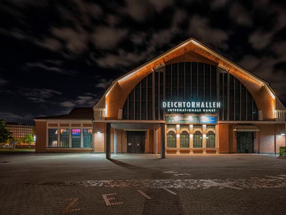 Deichtorhallen Due to the Corona Pandemic, the museums in Hamburg remained closed Instead, there was a digital Long Night of the Museums on Facebook and YouTube 25 04 20, Hamburg, Lange Nacht der Museen Â