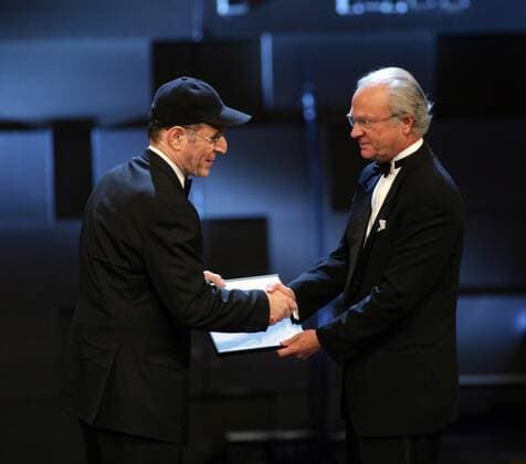 King Carl XVI Gustaf and Steve Reich Polar Music Prize 2007 05 21 c Charles Hammarsten IBL royal house Sweden x2492x,  Copyright: xCharlesxHammarsten TTx