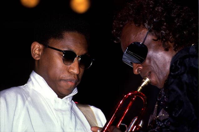 1 concert 87 Miles Davis a tp , Jazz, Blues, Music, ICC 03 11 87 Copyright: xBriganixArt HEINRICHx 00006833_00006833