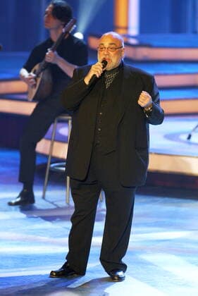 1108 Demis Roussos at the programme Welcome to Carmen Nebel in the exhibition hall in Dornbirn Austria on 11 11 2011, broadcasted by ZDF and ORF Please include photo note G Hofer Dornbirn Tirol Austria Copyright: xPOP-EYE H_Ursx 10006851_ZDF_Show__1145a