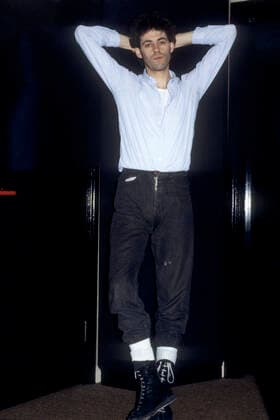 Bob Geldof at a press event at Phonogram Records London, 26 03 1984 Foto:xR.xKeuntjex xFuturexImage