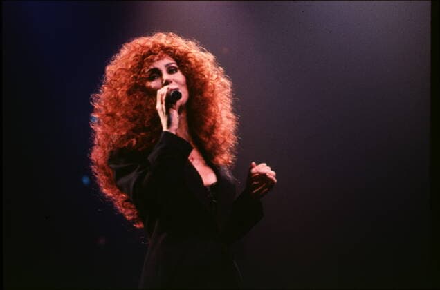 1 CHER, BERLIN, Deutschlandhalle, live Cher Cherilyn Sarkisian, music, voc, pop, actress, actress, actress, director If These Walls Could Talk with Demi Moore and others, starts end of 1996 Born on 20 May 1946, ex-wife of Sonny Bono, Copyright: xBRIGANI-ART HEINRICHx 00000703_00000703