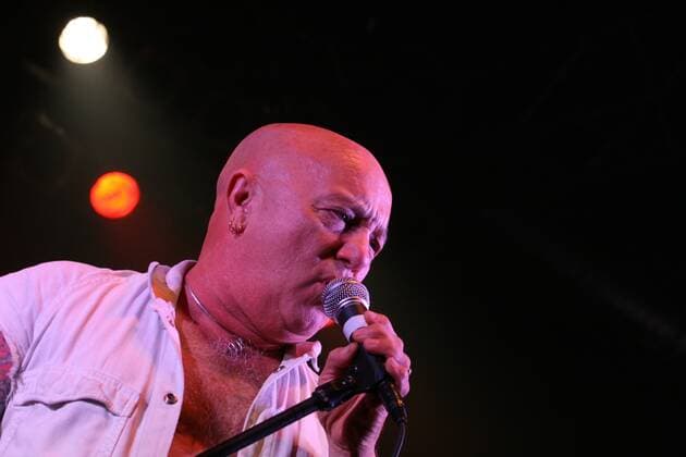 8 Concert Rose Tattoo, singer Angry Anderson singing, in Berlin Huxleys New World, Huxley s, Hard Rock, Rock, Singer, Music, Berlin Germany, Germany Copyright: xBRIGANI-ART Bartillax 00121881_00121881