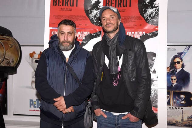 Kida Khodr Ramadan and Christoph Gampl at the premiere of the feature film Man from Beirut at the Drive In drive-in cinema Munich Aschheim Aschheim, 30 05 2020 Foto:xS.xAdamx xFuturexImage