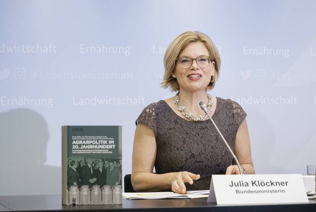 Federal Minister of Agriculture Julia Kloeckner, CDU, recorded during the presentation of the final report and closing event of the Independent Commission of Historians at the Federal Ministry of Food and Agriculture BMEL in Berlin 17 06 2020 Berlin Germany Copyright: xFelixxZahn photothek.netx