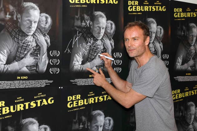 Mark Waschke at the premiere of the movie Der Geburtstag at the Luchs Kino am Zoo Halle Saale, 18 06 2020 Foto:xR.xStoffelsx xFuturexImage