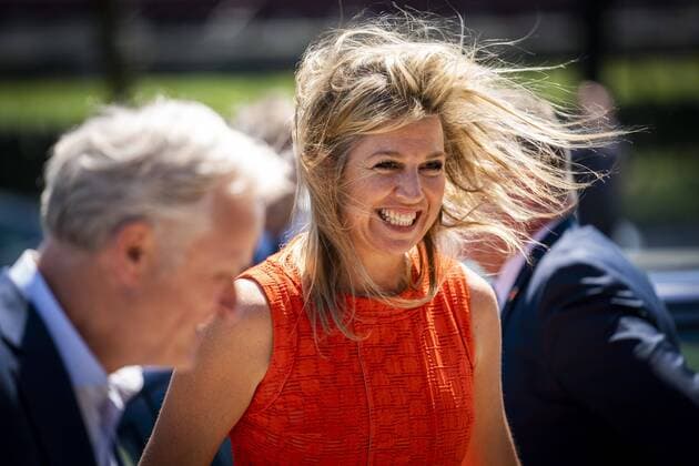 APELDOORN Queen Maxima during a working visit to technical company Hamer During the visit, the importance of well-trained technical staff for SMEs and the impact of the corona crisis are discussed ANP ROYAL IMAGES JEROEN JUMELET  Copyright: xHollandsexHoogtex xxANPx x415480384x