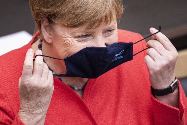 Federal Chancellor Angela Merkel, CDU, recorded during the Bundesrat meeting and her statement on the EU Council Presidency in Berlin, 03 07 2020 Berlin Germany Copyright: xFlorianxGaertner photothek.netx