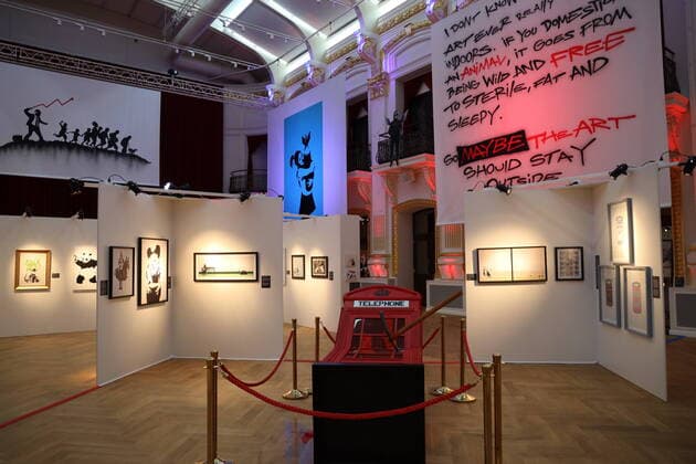 Exhibition The Art of Banksy Vienna, Sofiensäle, 22 07 2020 The Art of Banksy