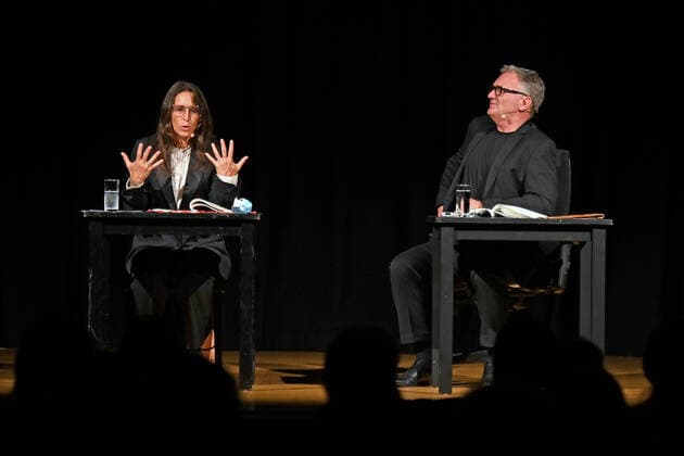 Reading of the two actors Bernhard Schir and Maria Köstlinger, in the context of the literary fo