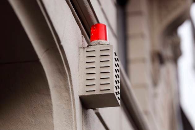 Alarm system at a house in the city centre of Cologne, 29 07 2020 Foto:xC.xHardtx xFuturexImage