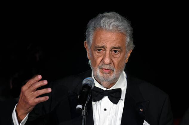 Austrian Music Theatre Award 2020 Austrian Music Theatre Award , at Terminal II of Salzburg Airport The picture shows the Spanish opera singer and lifetime achievement award winner, Placido Domingo, during his acceptance speech after the award ceremony 2020 Austrian Music Theatre Award 2020 Austrian Music Theatre Award , at Terminal II of Salzburg Airport