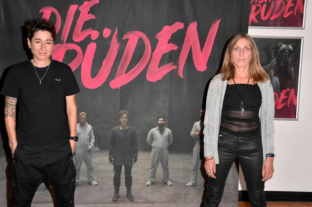 Dunja Hayali and Connie Walther at the premiere of the feature film Die Rüden at the Filmtheater am Friedrichshain Berlin, 18 08 2020 Foto:xF.xKernx xFuturexImage