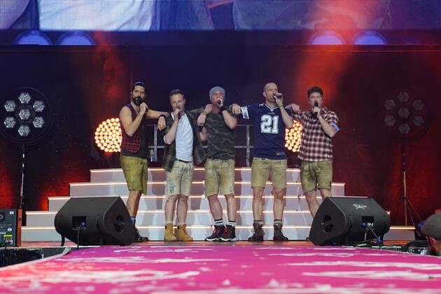 Schlagernacht des Jahres 2019 Voxxclub at the Schlagernacht des Jahres 2019 DAS ORIGINAL at the Frankfurt Festhalle Frankfurt Festhalle Frankfurt Hessen