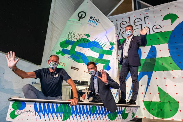 Kiel, The Kieler Woche 2020, which was postponed from June, will take place from September 5 to 13 in a reduced form A press conference was held in Kiel today to this end The participants presented the main focuses of the event under the motto of cohesion and mutual consideration The focus