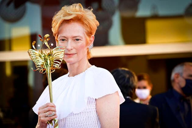 Photo IPP Daniele Cifala™ 02 09 2020 Lacci Red Carpet And Opening Ceremony Red Carpet Arrivals The 77th Venice Film Festival 77 Mostra Internazionale d™Arte Cinematografica in the photo Actress Tilda Swinton  0