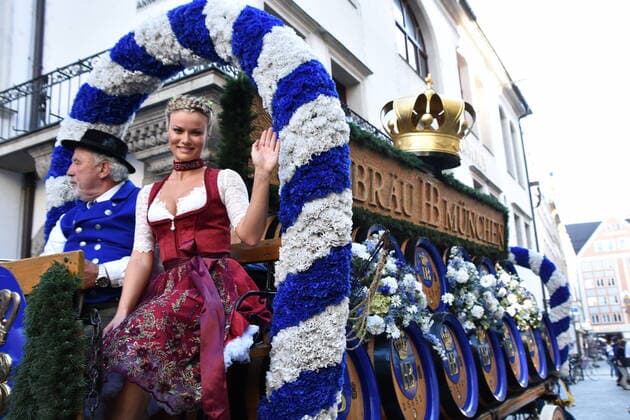 Natascha Hofmann 28 Wiesn Playmate 2020 Munich 09 09 20 Hofbraeuhaus am Platzl Presentation of the PLAYBOY Wiesn Playmate Munich