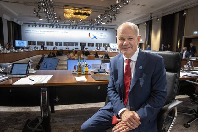 Kick-off ECOFIN Council meeting in Berlin with Federal Finance Minister Olaf Scholz Berlin Germany Copyright: xThomasxKoehler photothek.dex