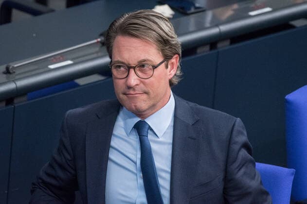 Berlin, Plenary Session in the German Bundestag Germany, Berlin 16 09 2020 In the picture you can see Andreas Scheuer Federal Minister of Transport and Digital Infrastructure, CSU during the session of the German Bundestag Berlin Bundestag Berlin Germany