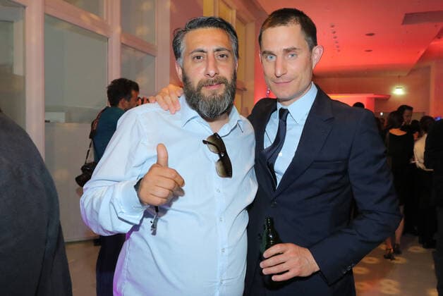German Actor Award 29 05 2015 Actor Kida Khodr Ramadan Clemens Schick at the Ellington Hotel, Nuernberger Strasse 50 55, Berlin, at the party after the ceremony German Actor Award 29 05 2015