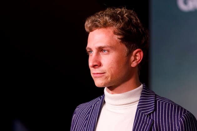 Max Hubacher at the premiere of the movie Gott, du kannst ein Arsch sein in the Cinedom Cologne, 26 09 2020 Foto:xC.xHardtx xFuturexImage