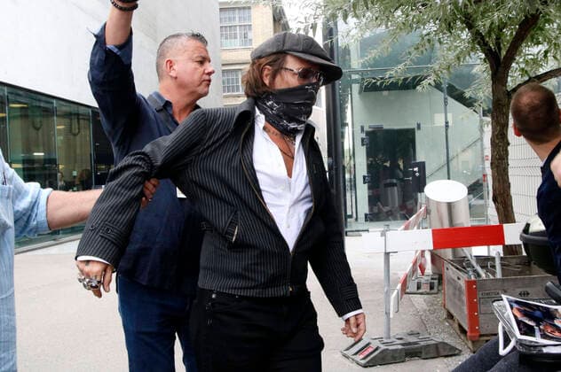 Johnny Depp on arrival at the ZFF Masters at the 16 Zurich Film Festival 2020 at the Kino Arena Cinemas Zurich, 02 10 2020 Foto:xA.xBuggex xFuturexImage