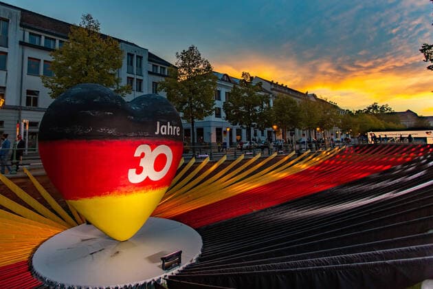 Day of German Unity Celebrations in Potsdam, The Unity EXPO on the 30th anniversary of German Unity, under the motto Germany is one much picture impressions of Saturday 03 October Potsdam Brandenburg Germany